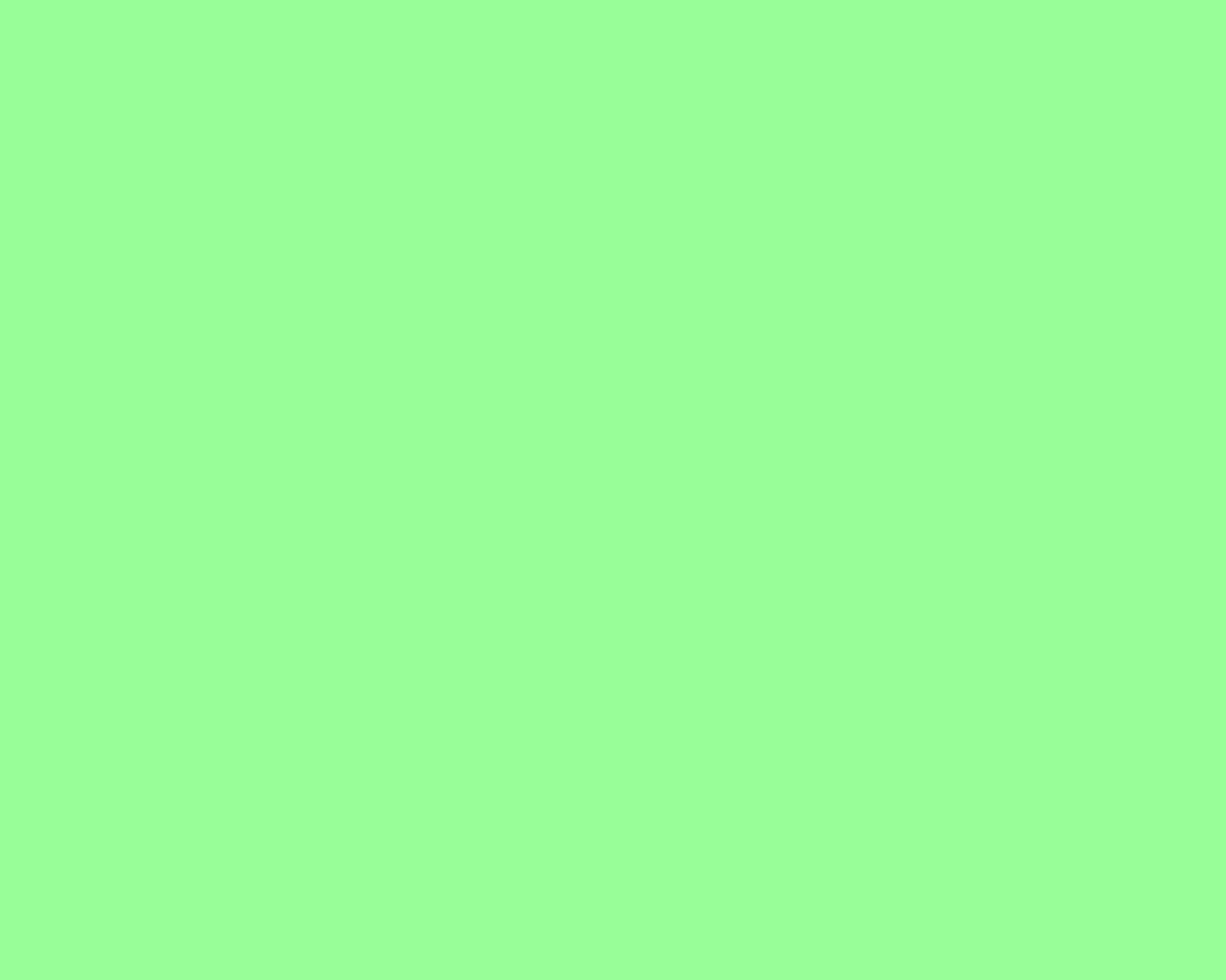 1280x1024 Mint Green Solid Color Background