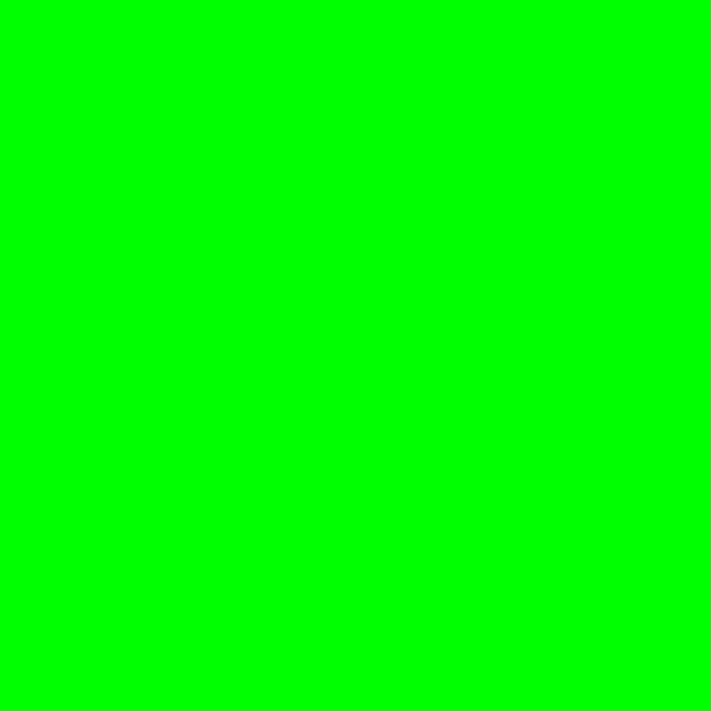 1024x1024 Electric Green Solid Color Background