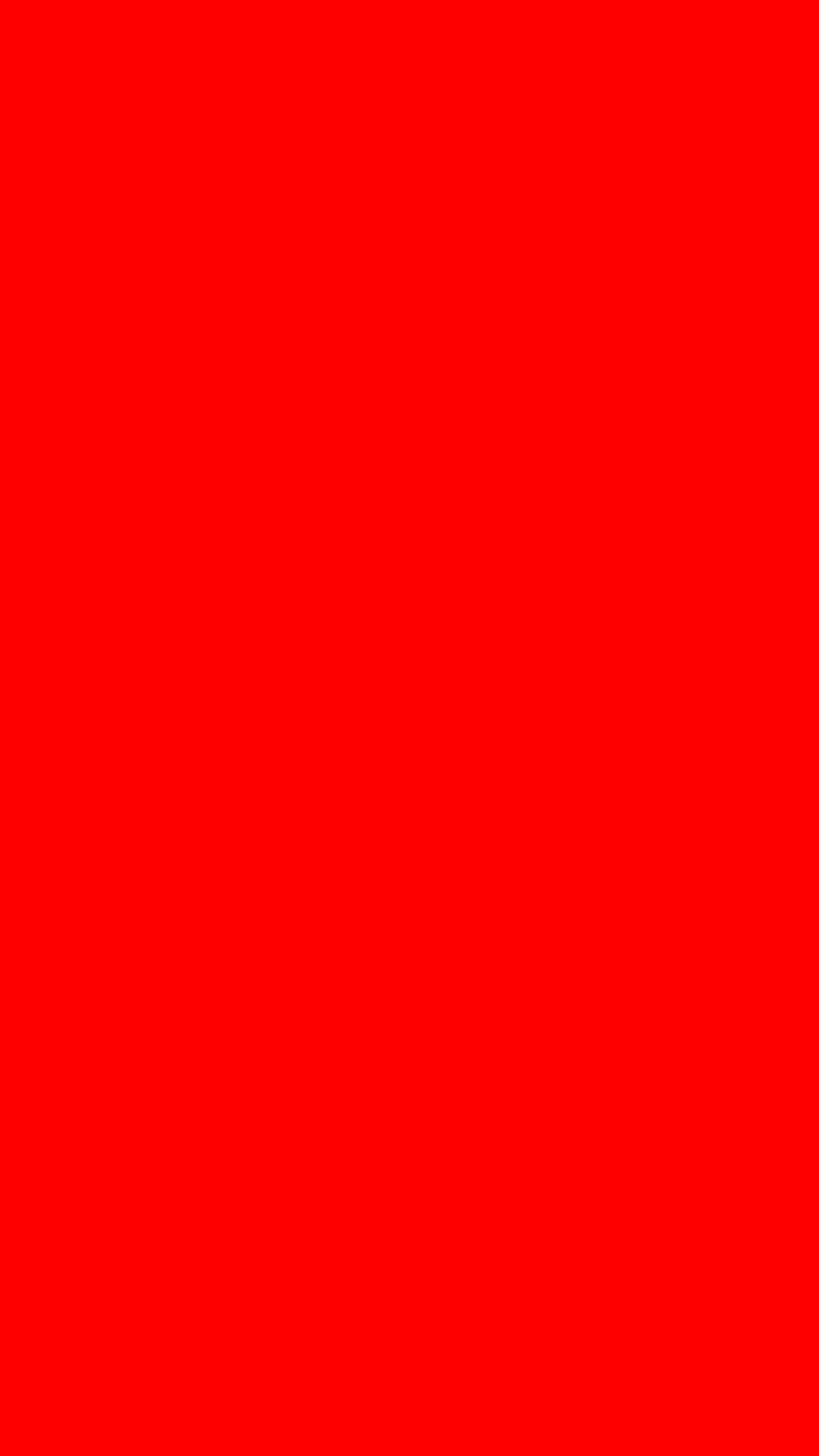 1080x19 Red Solid Color Background