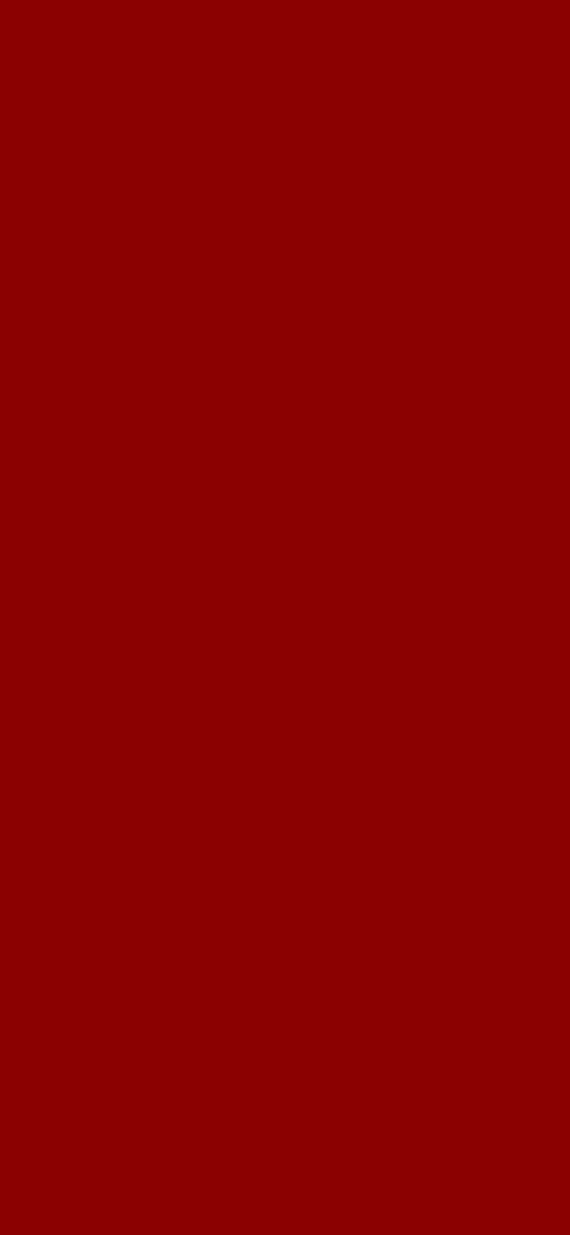 1125x2436 Dark Red Solid Color Background