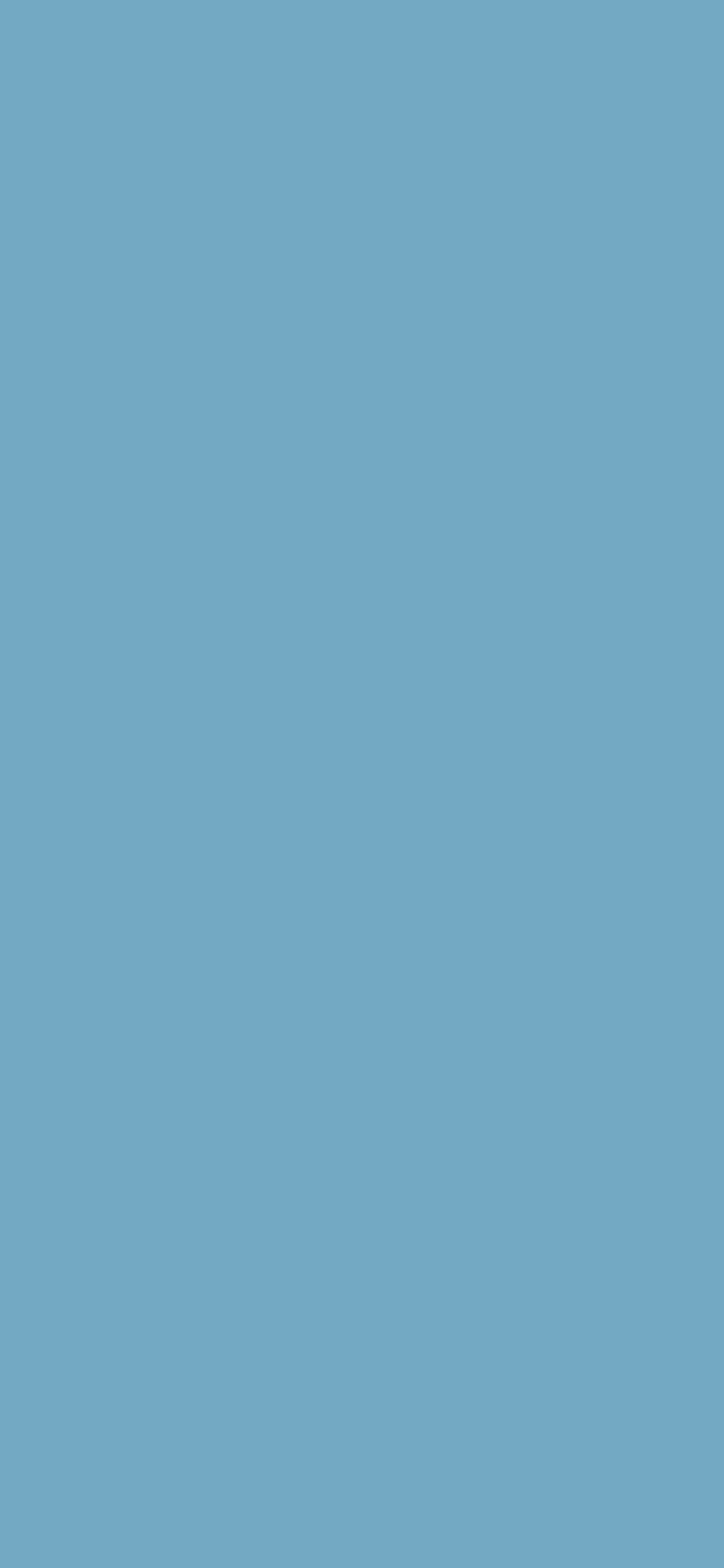 1125x2436 Moonstone Blue Solid Color Background