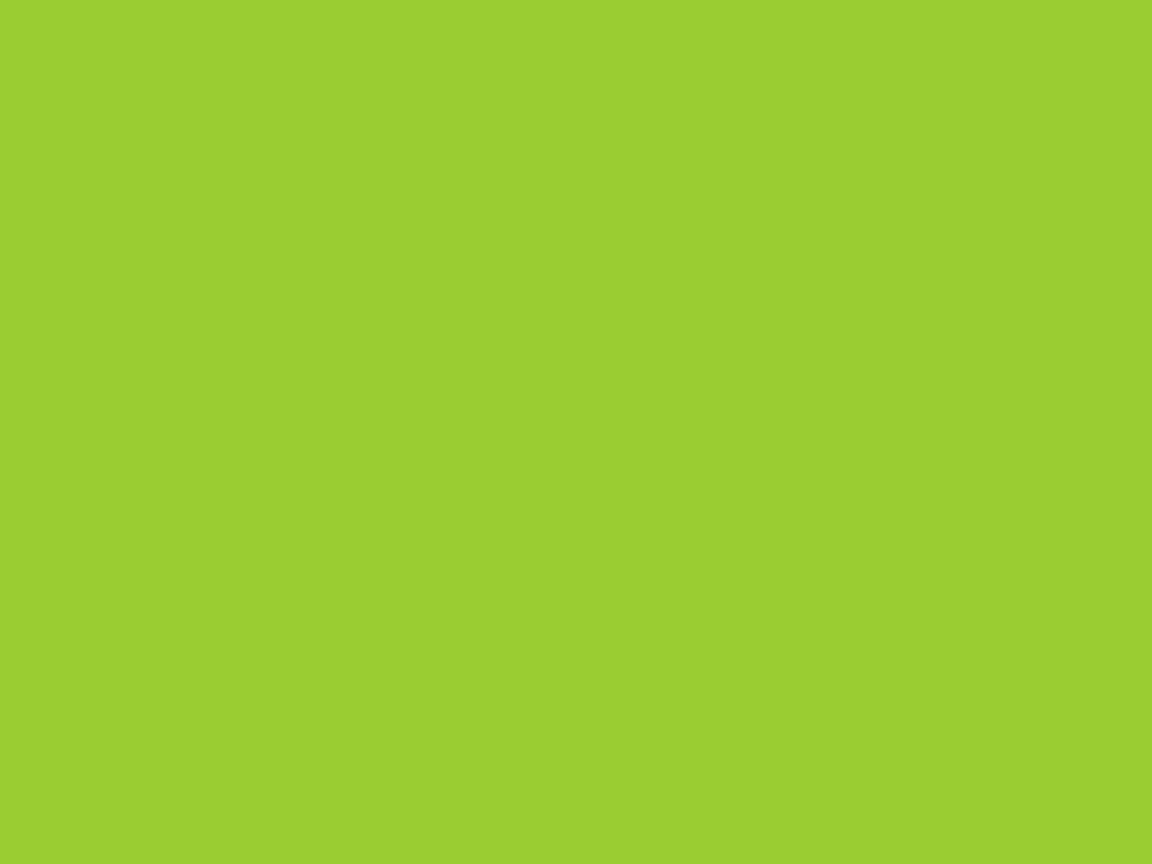 1152x864 Yellow-green Solid Color Background