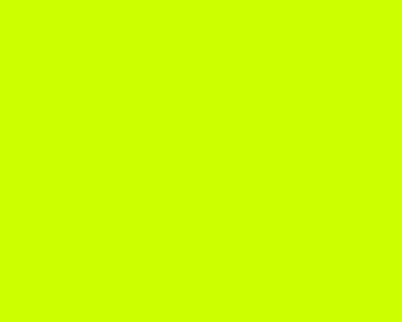 1280x1024 Fluorescent Yellow Solid Color Background