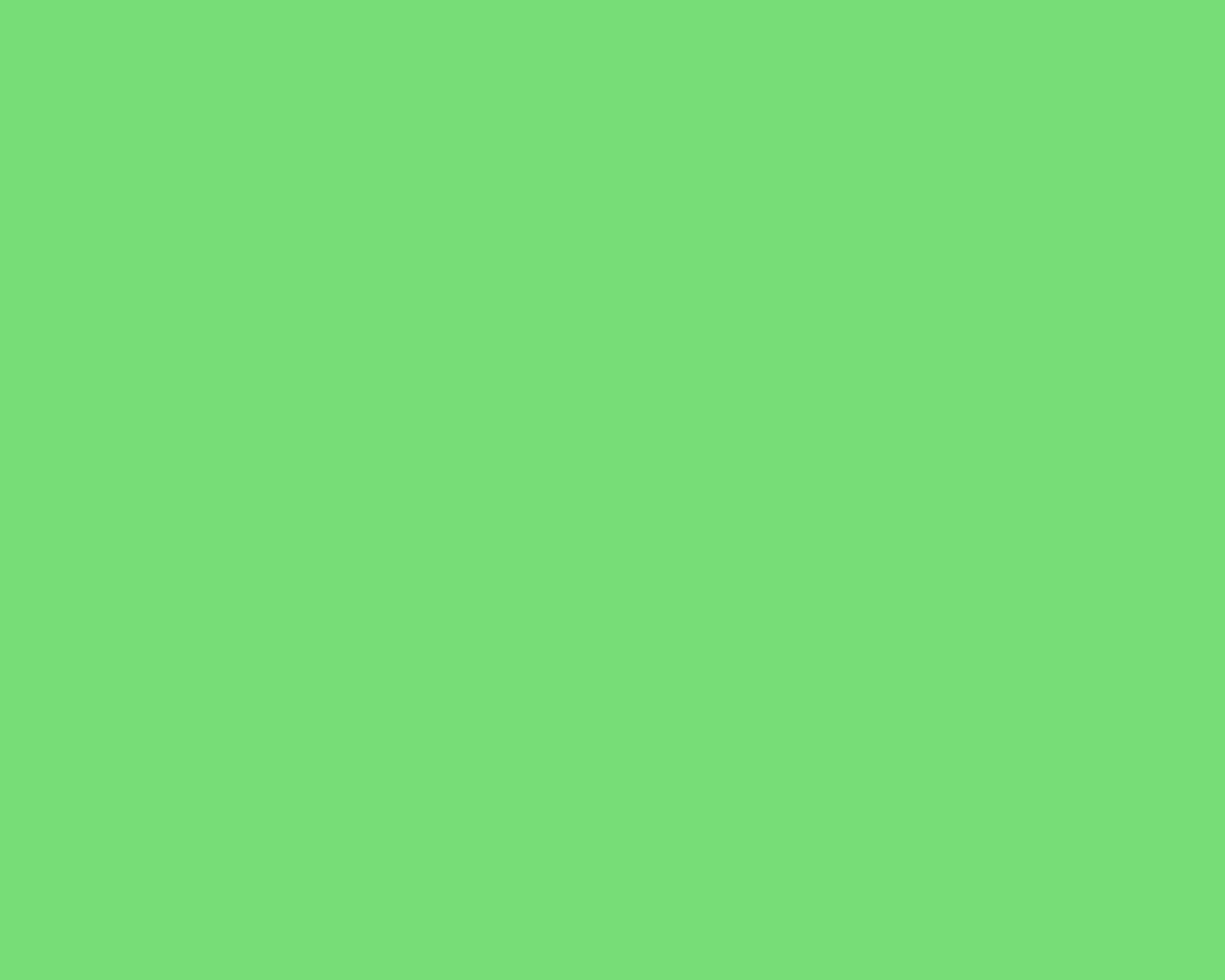 1280x1024 Pastel Green Solid Color Background
