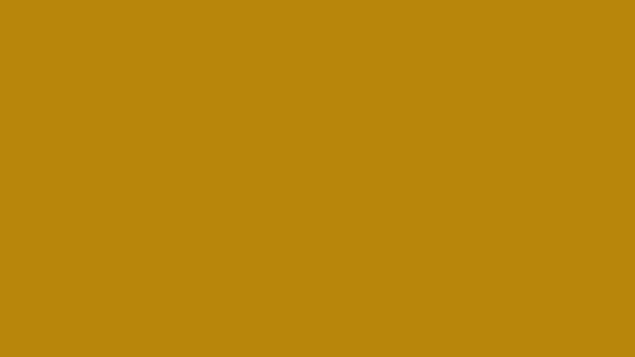 1280x720 Dark Goldenrod Solid Color Background