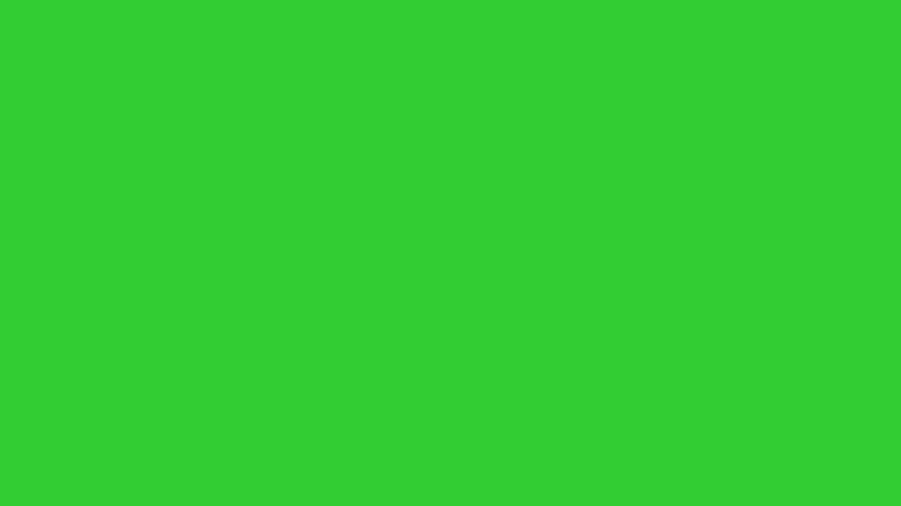 1280x720 Lime Green Solid Color Background