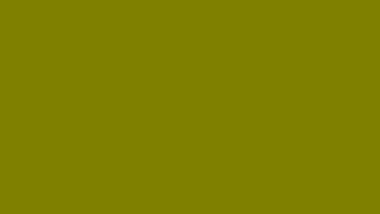 1280x720 Olive Solid Color Background