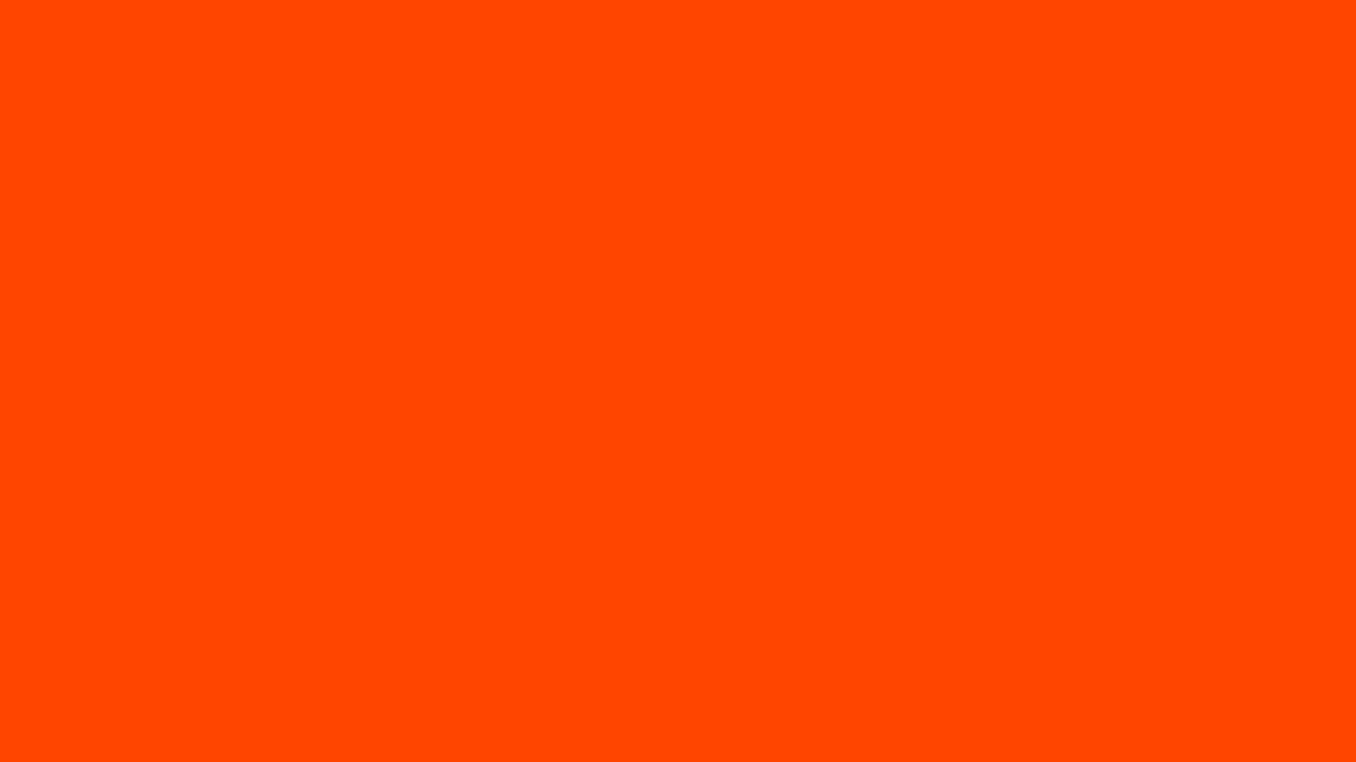 1920x1080 Orange Red Solid Color Background