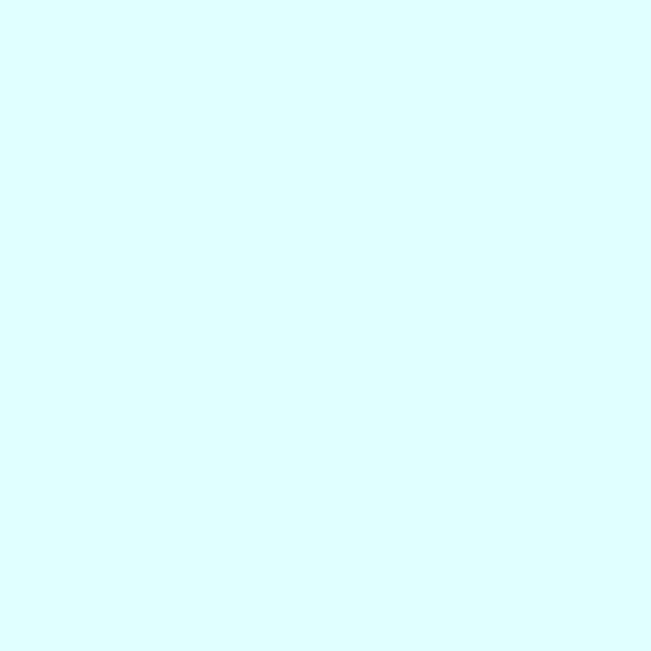 2732x2732 Light Cyan Solid Color Background