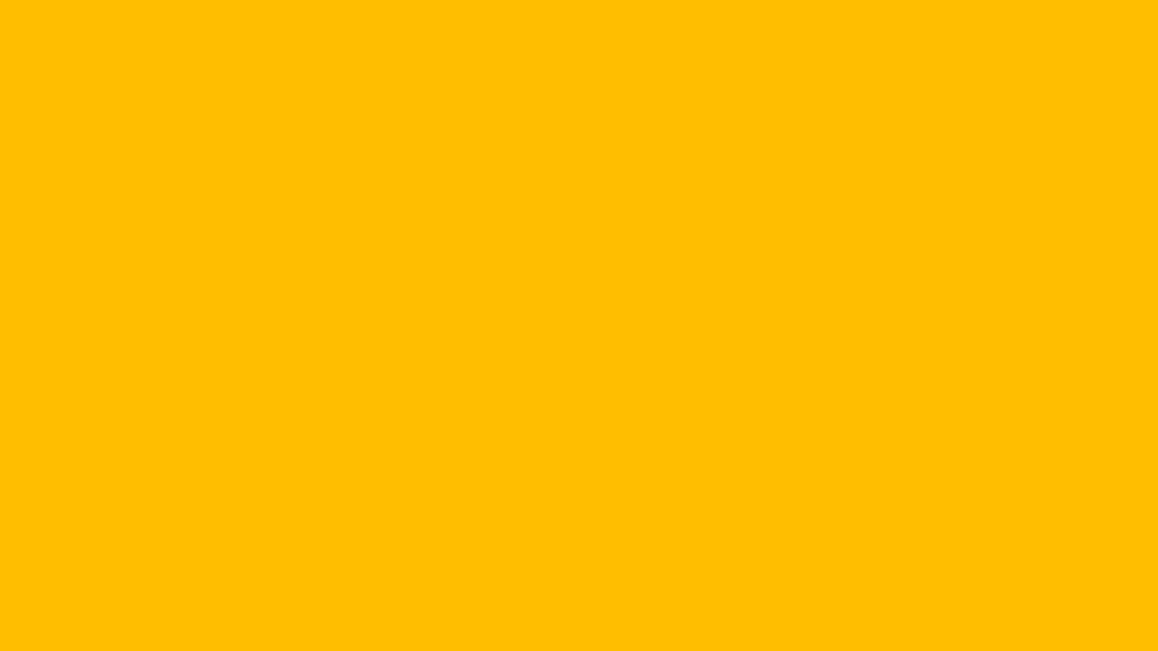 3840x2160 Amber Solid Color Background