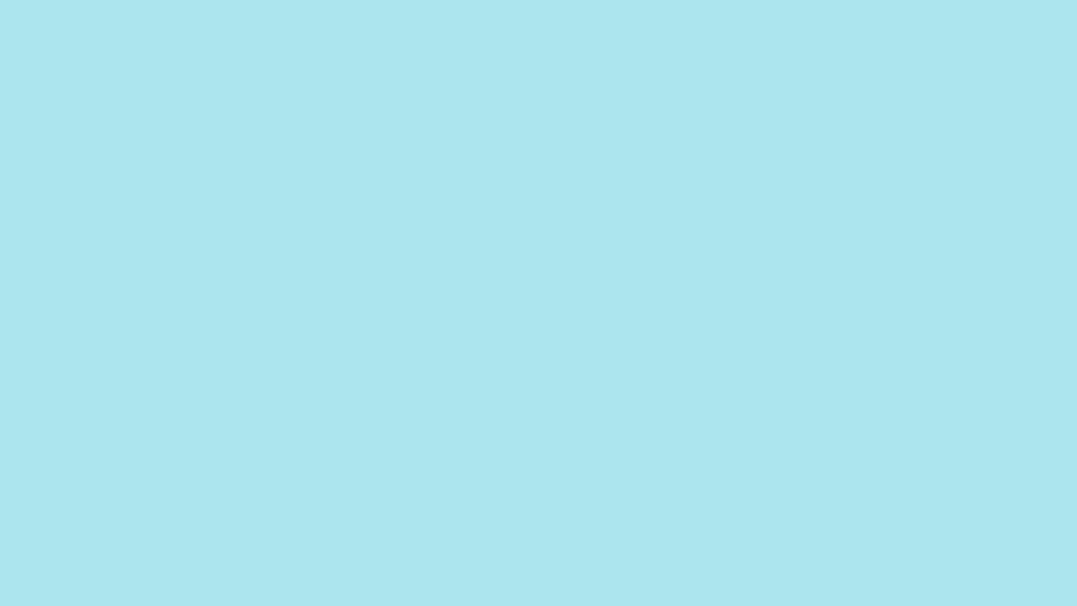 4096x2304 Blizzard Blue Solid Color Background