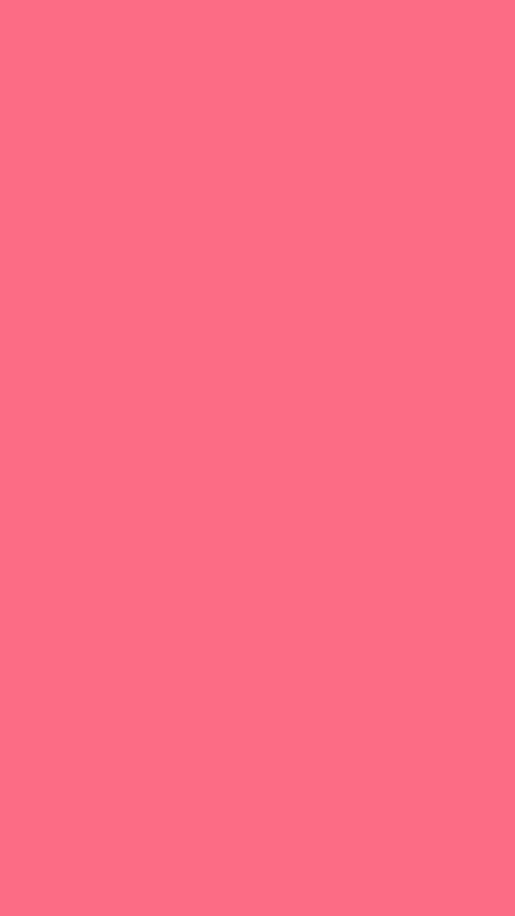 750x1334 Wild Watermelon Solid Color Background