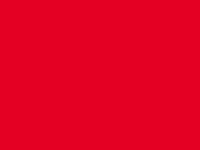 800x600 Cadmium Red Solid Color Background