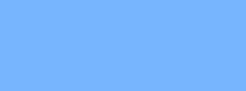 851x315 French Sky Blue Solid Color Background